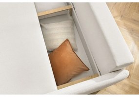 Canapea bej extensibilă 211 cm Marcel – Bobochic Paris