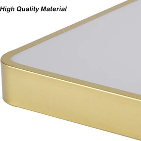 Brilagi - Plafonieră LED POOL 48W/230V 3000/4500/6000K 50x50 cm, auriu