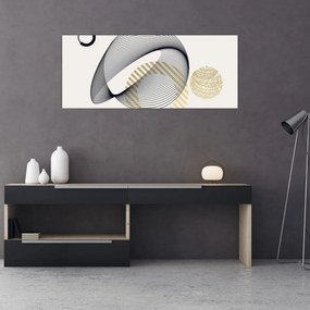 Tablou - Forme geometrice N⁰3 (120x50 cm)