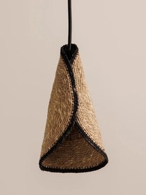 Lustra natur, din iuta naturala, H26cm Yucatan