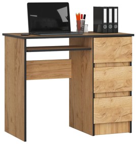 Masă PC Benicio (Stejar craft) (D). 1069881