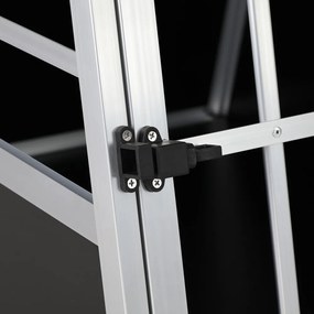 Deuba Alu - lada pentru caini XL - 89 x 70 x 51 cm
