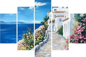 Tablou - Alee lângă mare (150x105 cm)