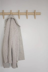 Cuier de perete în culoare naturală din lemn masiv de stejar Hillmond – Rowico