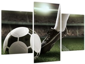 Tablou - Minge de fotbal (90x60 cm)