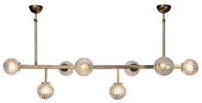 Suspensie moderna 8 becuri G9 18132-BR Zambelis