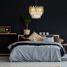 Lustră pe lanț ASPEN GOLD 6xE14/40W/230V