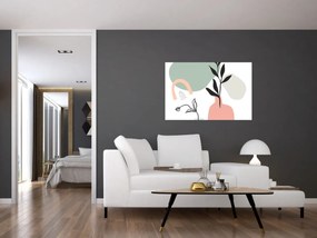 Tablou - Flori într-o vază N⁰3 (90x60 cm)