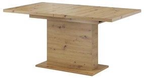 Masă extensibilă STRAP, stejar artisan