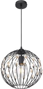 Globo 16029H - Pendul HANAKO suspendat pe cablu, 1 x E27, 60 W, 230 V, Ø 30 cm