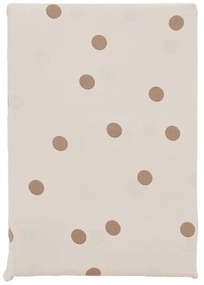 Lenjerie de pat maro din bumbac satinat pentru pat de o persoană 140x200 cm Solaris – Södahl