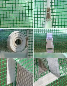 Politunel de grădină de calitate 3 x 10 m