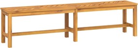 vidaXL Bancă de grădină, 180 cm, lemn masiv de acacia