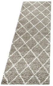 Covor tip traversă maro deschis 80x250 cm Alvor – Ayyildiz Carpets