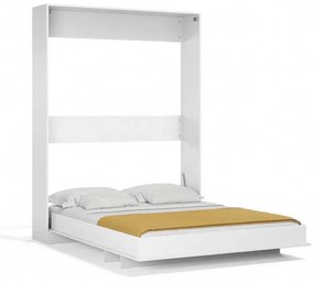 Pat rabatabil dublu primer queen bed (150 x200) - alb mat