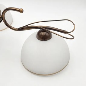 Candelabru pe tijă COBRA, 3x E27, 60W, 230V, bronz patinat