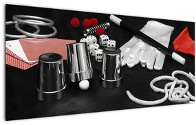 Tablou cu uneltele de magie (120x50 cm)