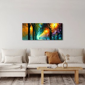 Tablou - Plimbare de noapte (120x50 cm)