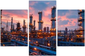 Tablou - Instalație industrială (90x60 cm)