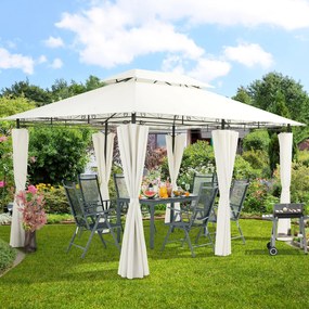 Deuba Pavilion de gradina Topas 4x3 crem
