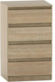 Comoda HANY NEW 014, stejar sonoma, PAL laminat, 60x49x95 cm