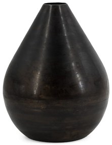 Vaza din metal maro KOLONY GLOBE 28 cm