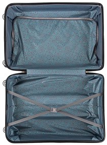 TraveLux Urban XX gurulós bőrönd szett fekete