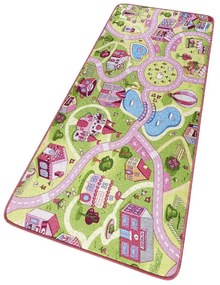 Covor pentru copii Hanse Home Sweet Town, 90x200 cm