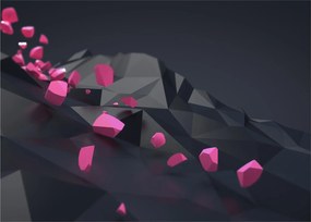 Tablou pe sticlă 3D abstracție (70x50 cm)