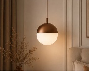 Argon 8998 - Lampă suspendată de exterior LIV, 1x E27 / 15W / 230V, IP44, maro