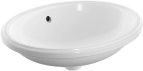 Geberit Variform lavoar 50x40 cm oval alb 500.752.01.2