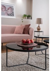Set mese de cafea Culoare Gri / Negru, ARTEMIDA