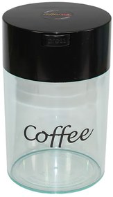 Recipient special pentru pastrarea cafelei COFFEEVAC 1.85L 500G CLEAR BODY BLACK CAP COFFEE CFV2-CBKC