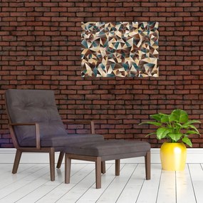 Tablou - Triunghiuri (70x50 cm)