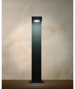 Lucide 28851/40/30 - LED lampa exterior TEXAS LED/8W/230V negru IP54 40 cm