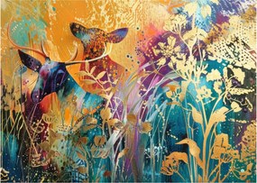 Tablou - Pictura abstractă a naturii (70x50 cm)