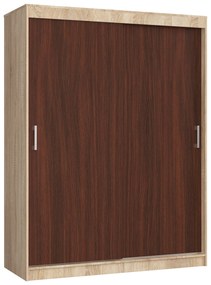 Dulap de haine Cosimo (Stejar sonoma + wenge). 1069439
