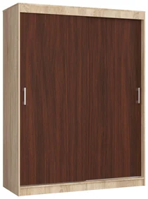 Dulap de haine Cosimo (Stejar sonoma + wenge). 1069439
