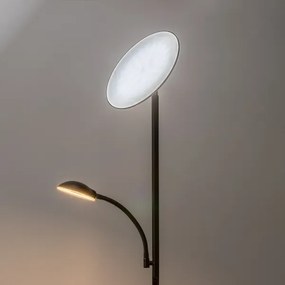 Rabalux 74084 - Lampă de podea LED dimabilă HALINA 23W/230V 3000/4200/6500 neagră