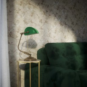 Lampa de birou din alama design clasic Banker