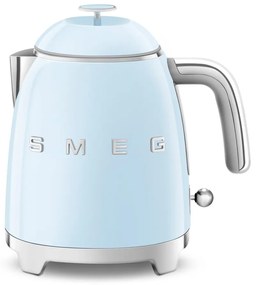 Ceainic electric albastru deschis din oțel inoxidabil 800 ml Retro Style – SMEG