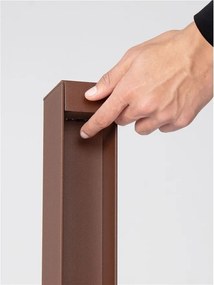 Stalp LED iluminat exterior IP65 LUMIX Corten H-35cm