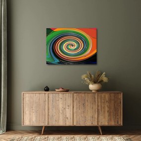 Tablou abstract - spirala colorata (70x50 cm)