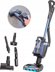 La mâna a doua: Aspirator vertical SHARK ICZ300EU T, 450W, 0.6 L, Autonomie 60 min, Baterie, LED, HEPA, Albastru