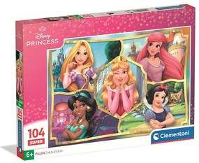 Prințesele Disney Puzzle Clementoni 104 piese