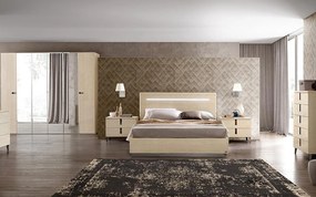 Pat lemn masiv Almira 160/180×200 cm - 180x200