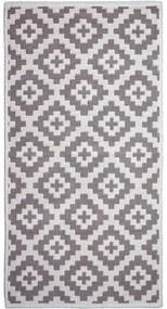 Covor din bumbac Vitaus Art, 100 x 150 cm, bej