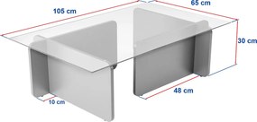 Măsuță de cafea Flavio Wooden Black