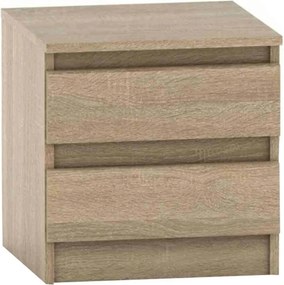 Noptieră HANY NEW  002, stejar sonoma, DTD laminat, 41x42x40 cm