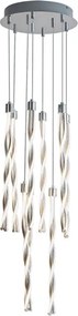 Rabalux 5766 - Lustră LED pe cablu RAINA 8xLED/7,5W/230V